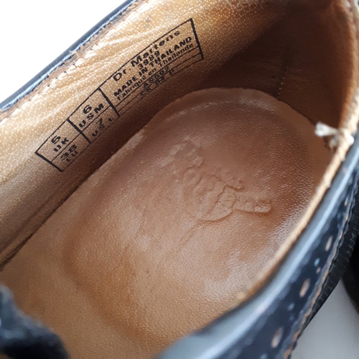 Scarpe brogue 3989 DR MARTENS
