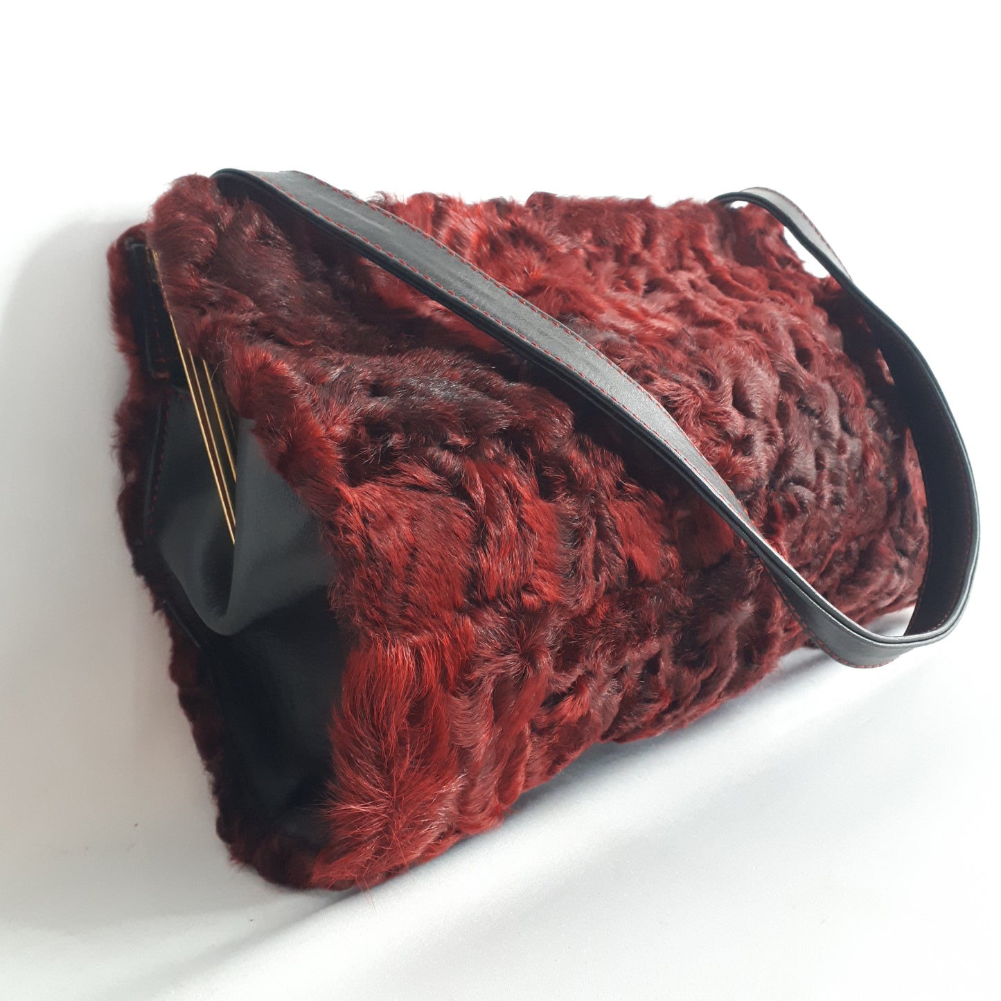 Clutch pelle nera SCRUPOLI