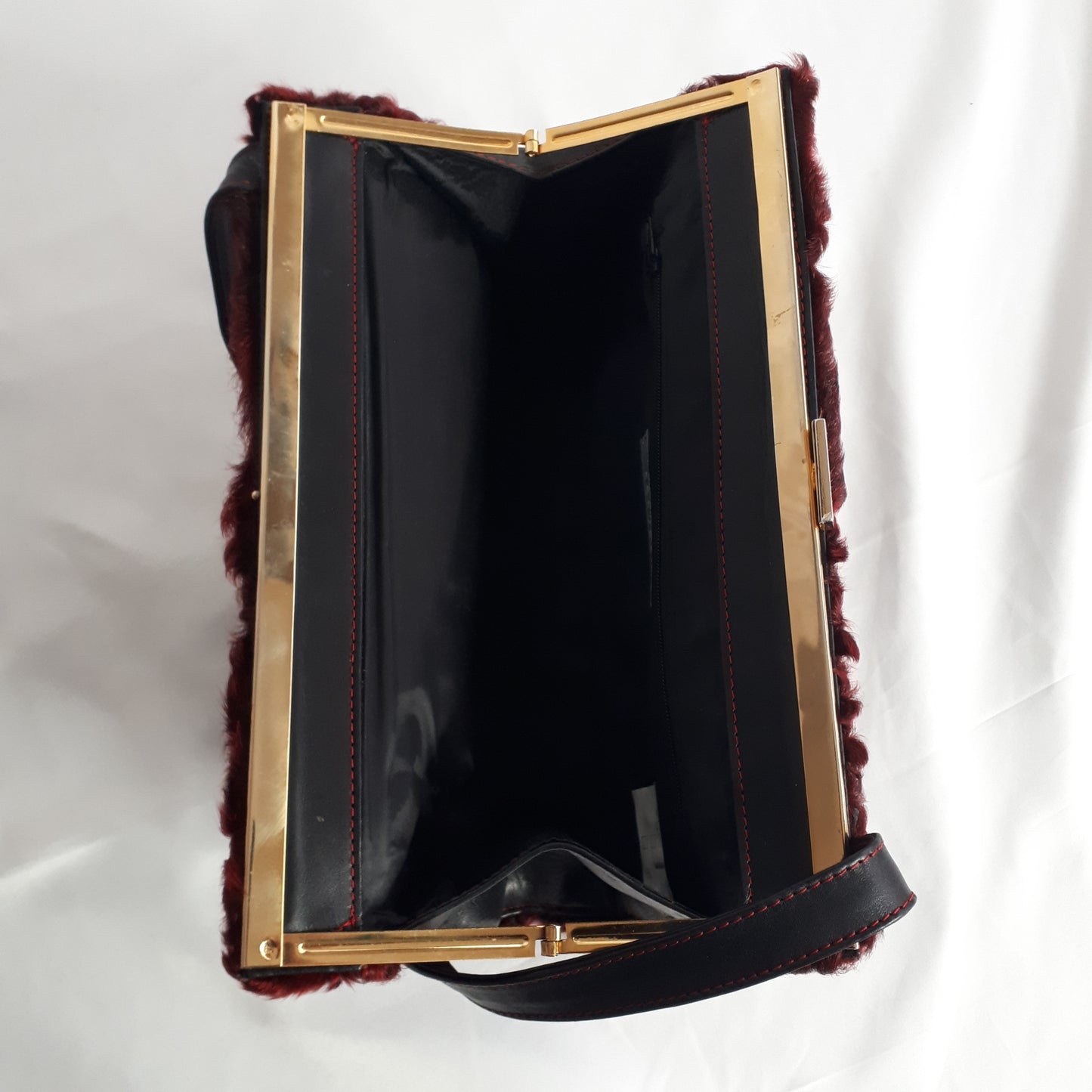 Clutch pelle nera SCRUPOLI