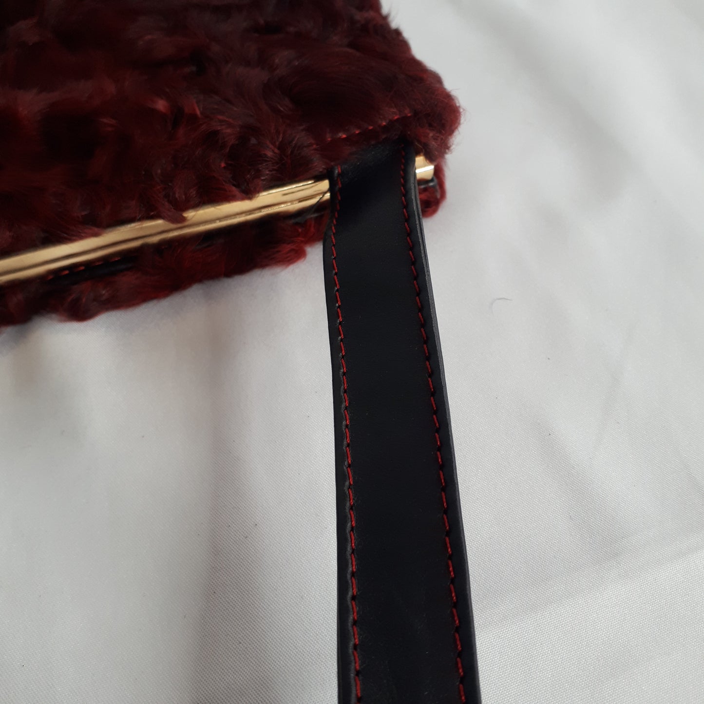 Clutch pelle nera SCRUPOLI