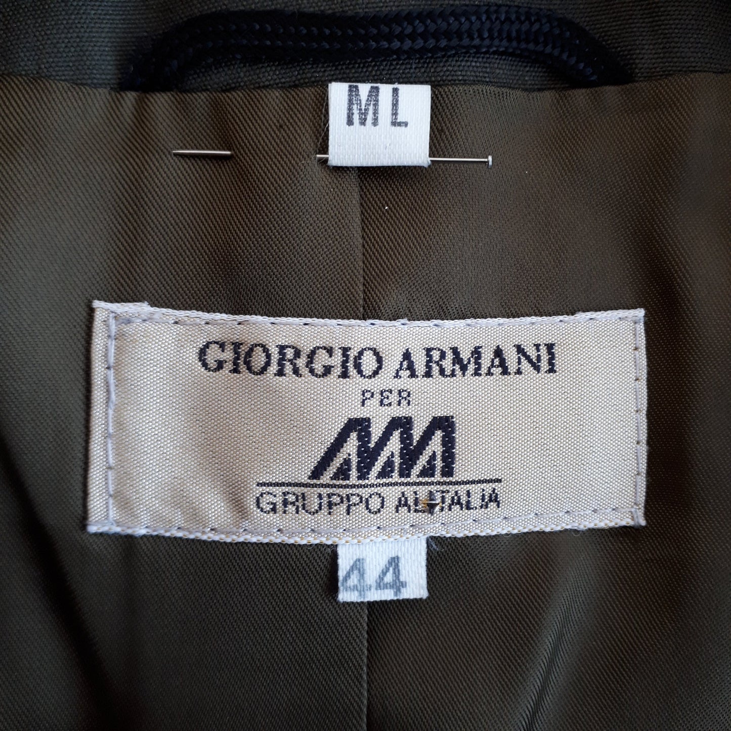 Giacca lana vintage GIORGIO ARMANI per ALITALIA