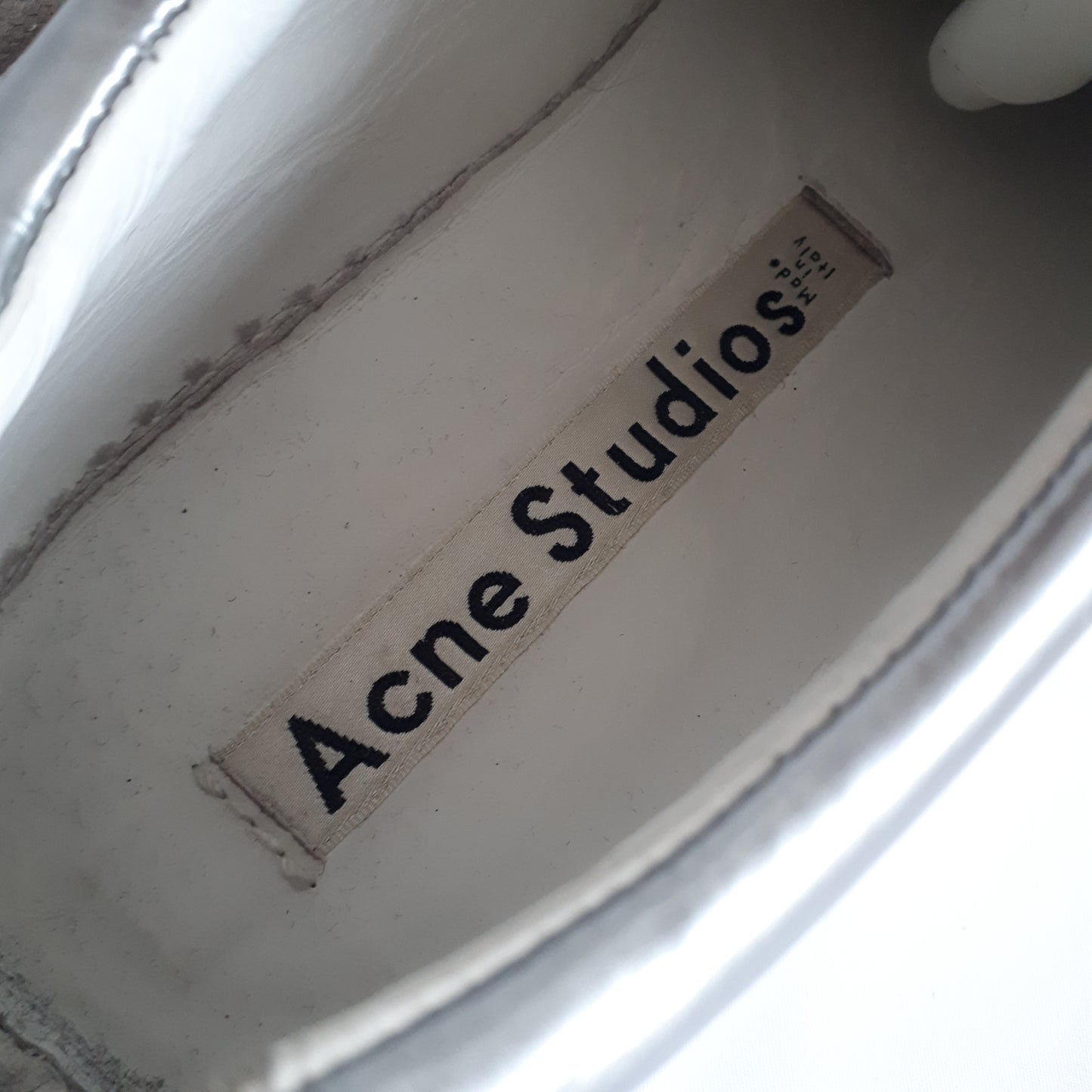 Sneakers metalizzate ACNE STUDIOS