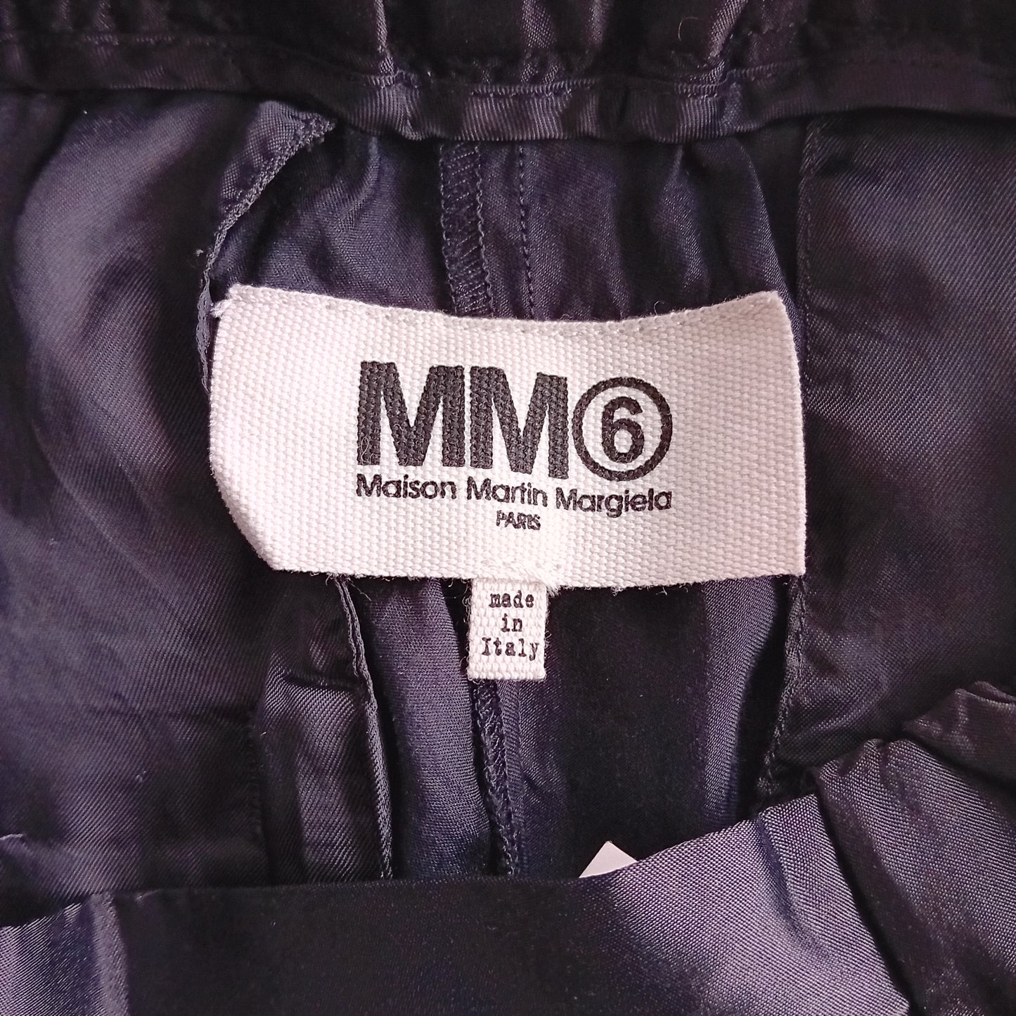 Pantaloni neri MM6 MAISON MARTIN MARGIELA