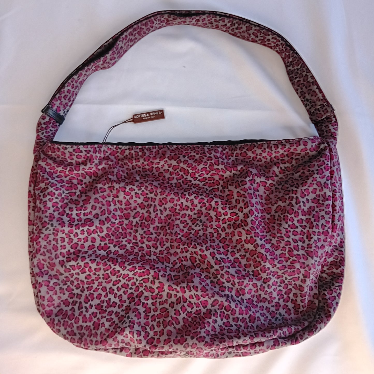 Bottega Veneta borsa tessuto nero