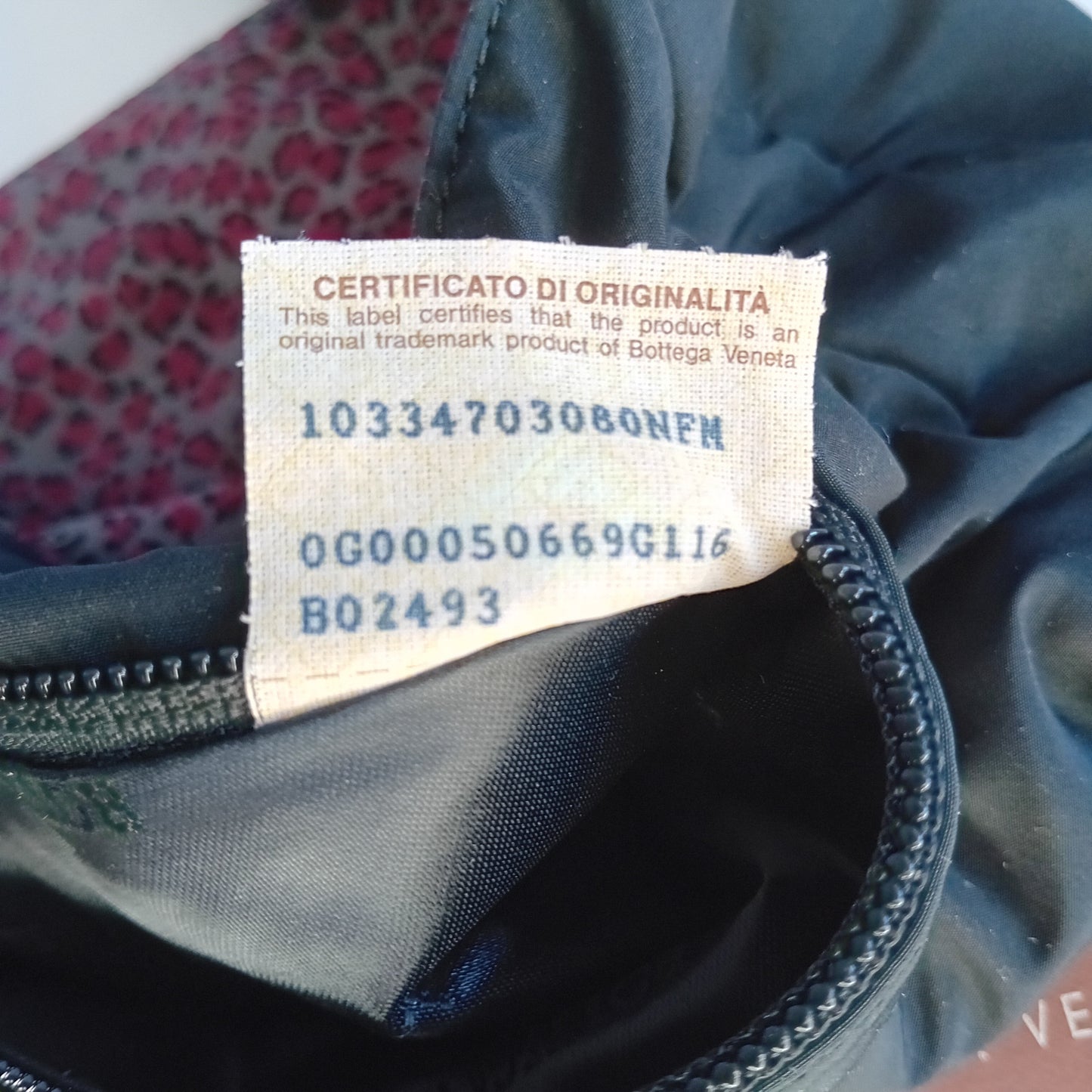 Bottega Veneta borsa tessuto nero