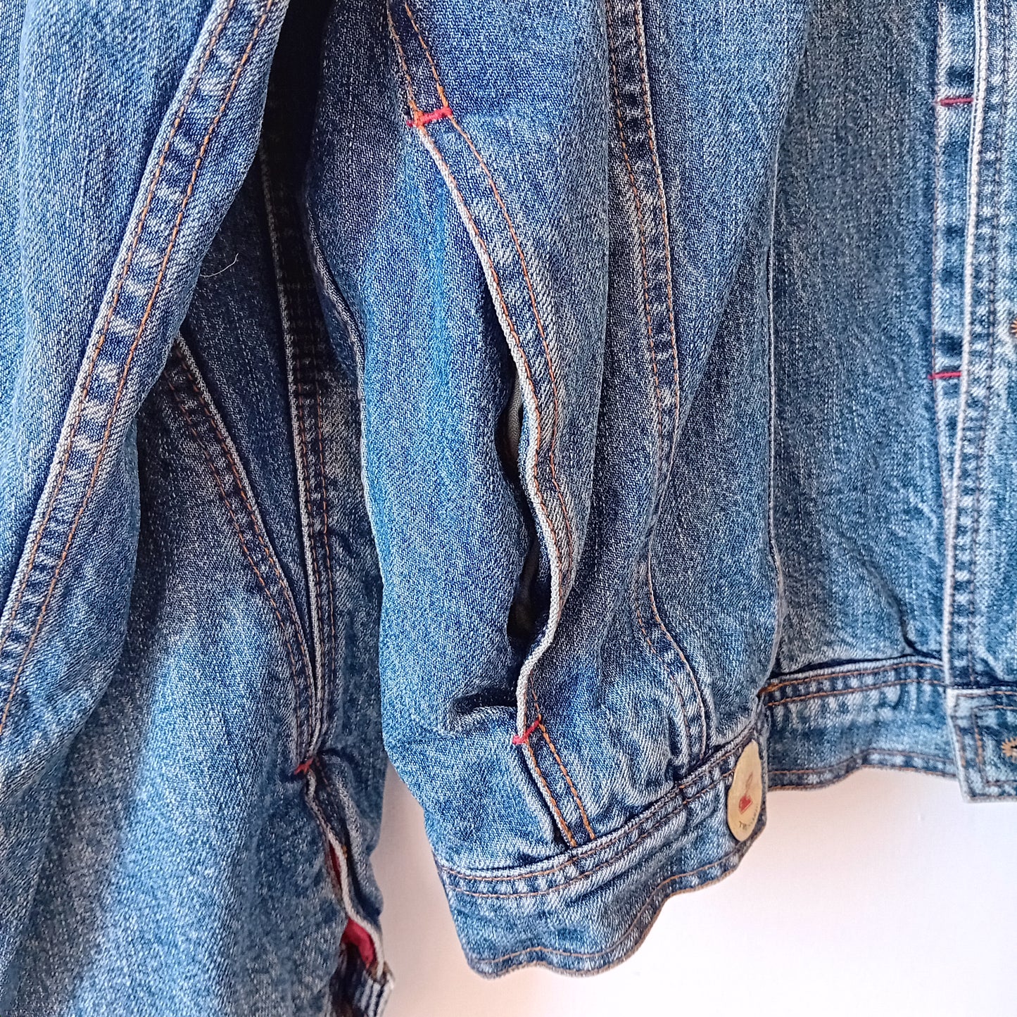 Trussardi denim V jacket