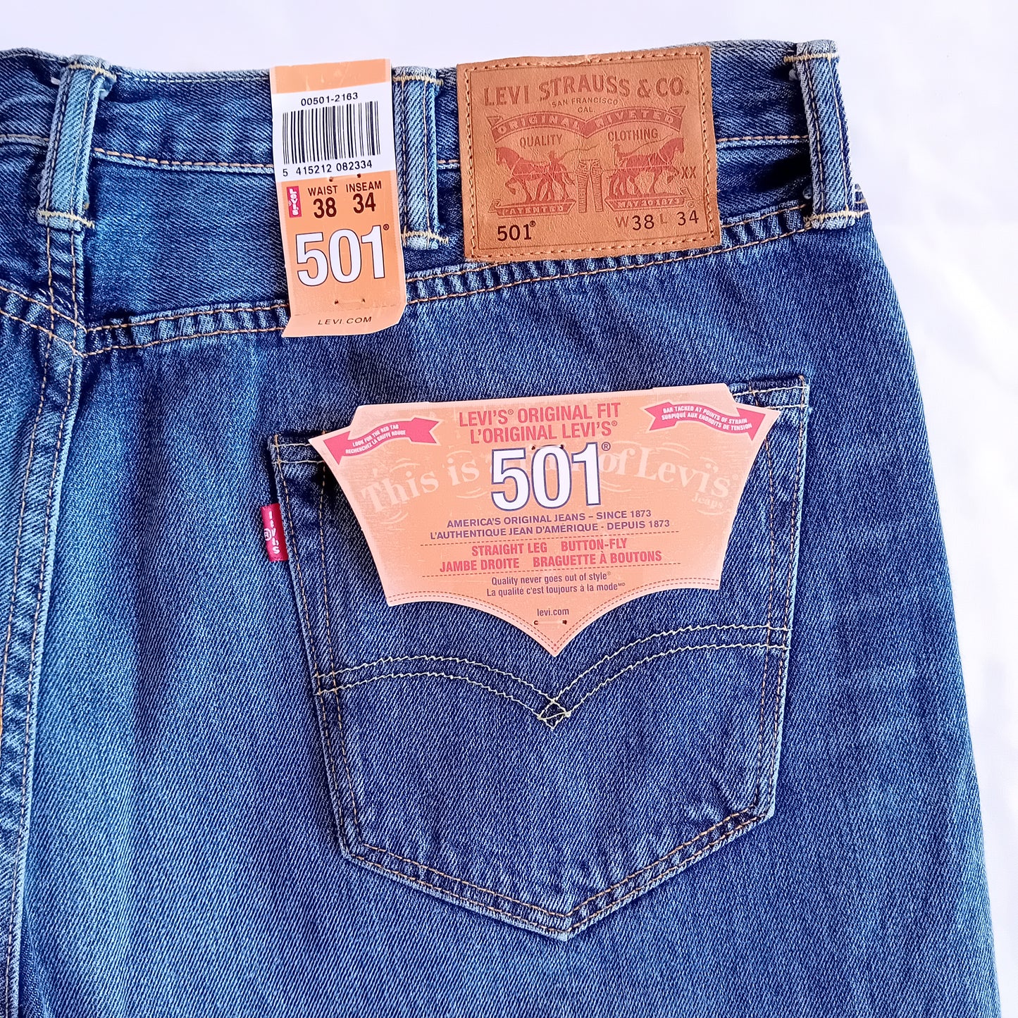 Levi's jeans scuri