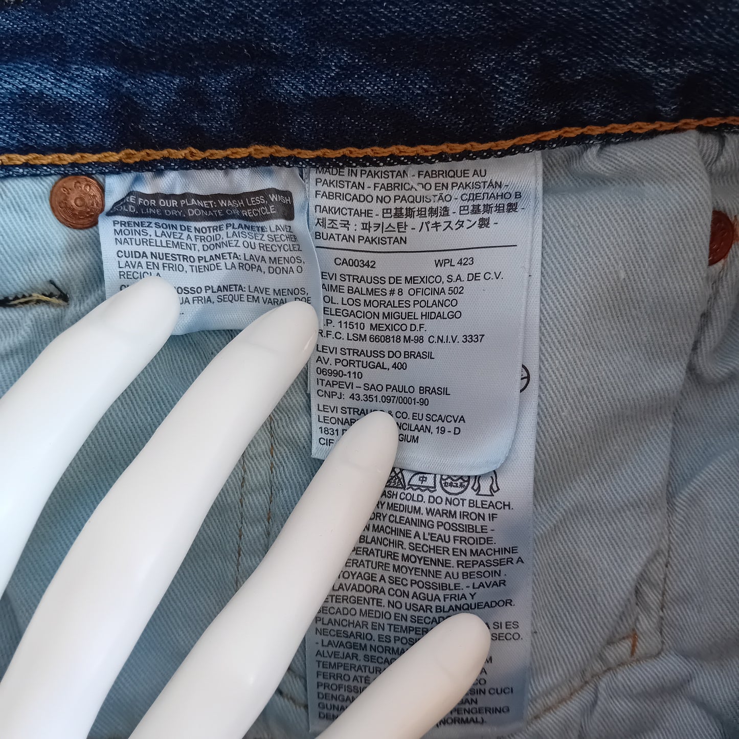 Levi's jeans scuri