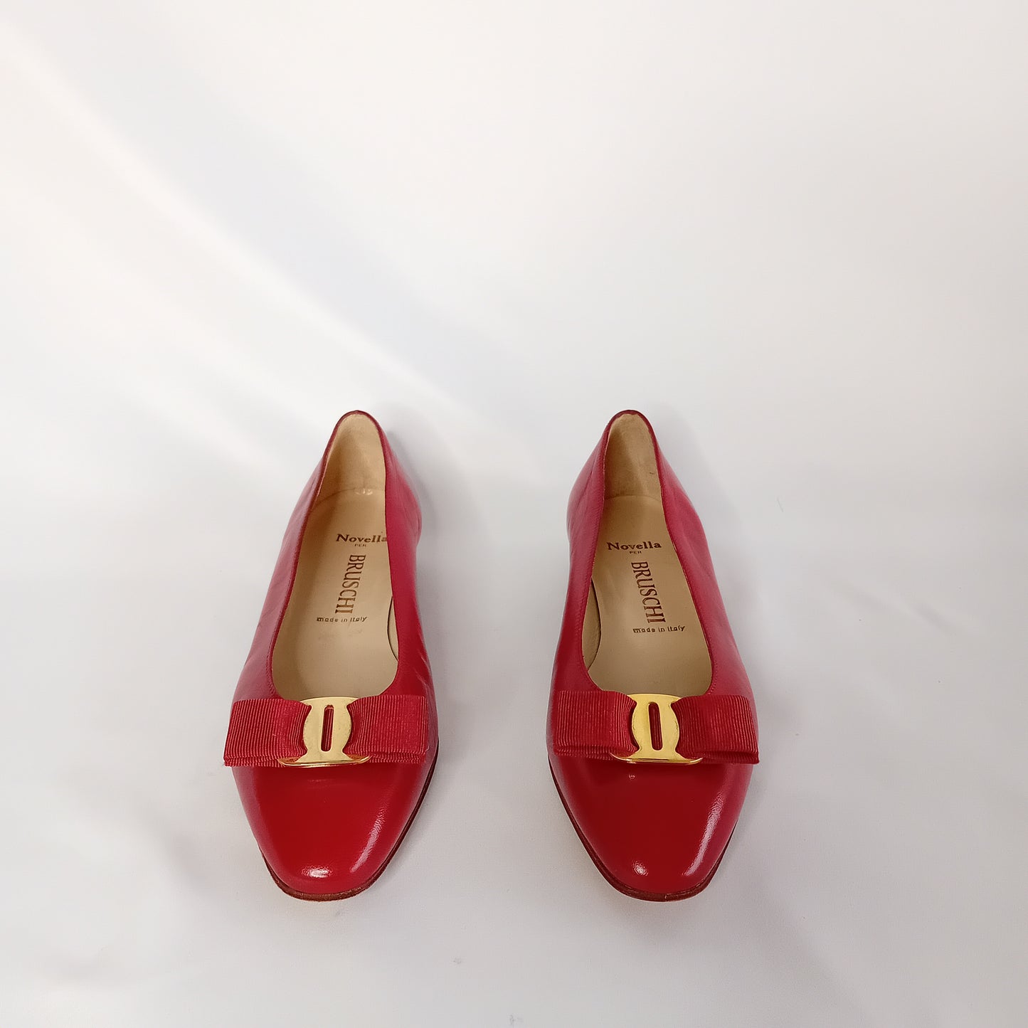 Ballerine BRUSCHI red