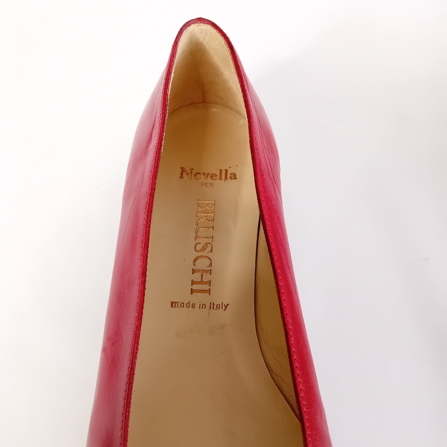 Ballerine BRUSCHI red