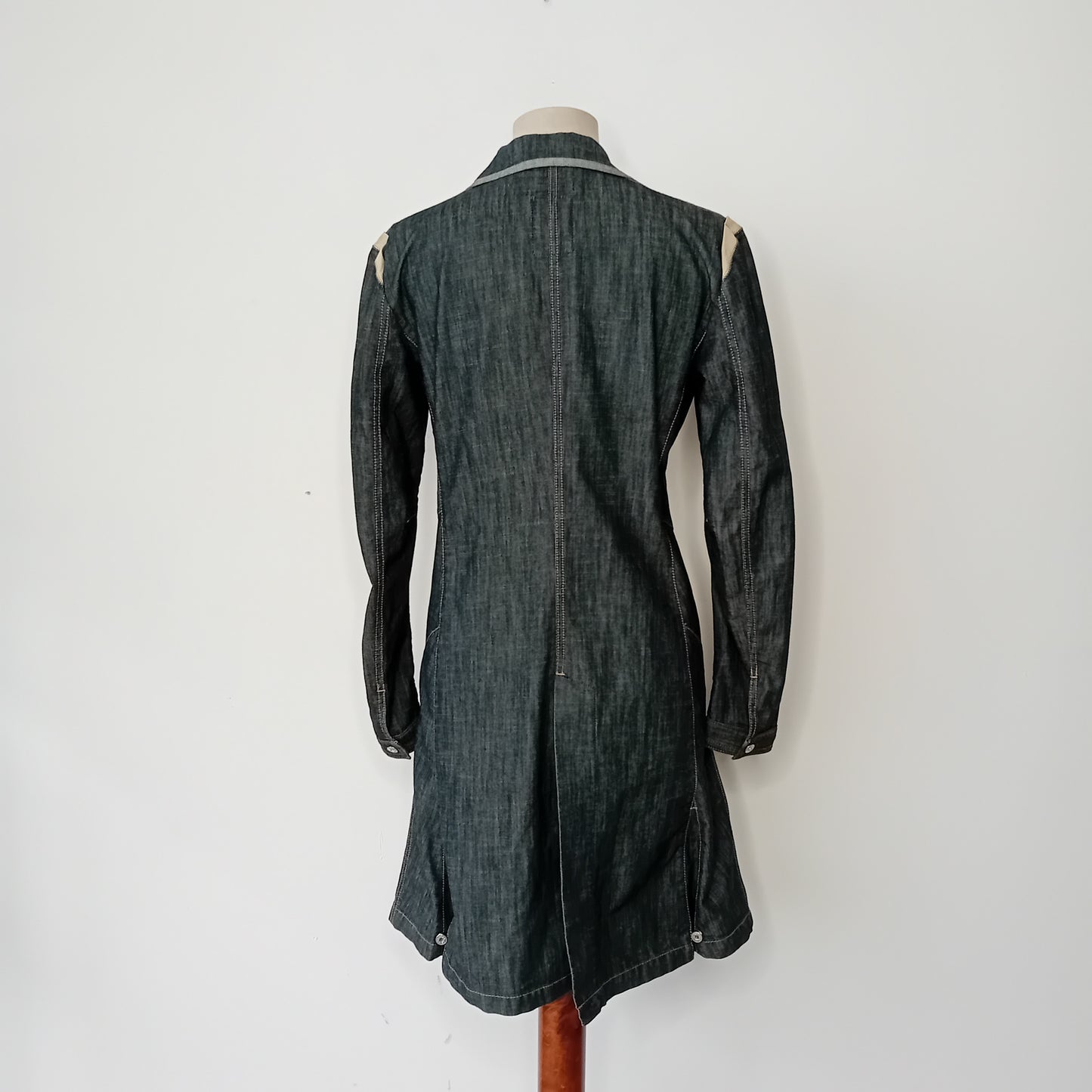 Trench in denim Marithé François Girbaud