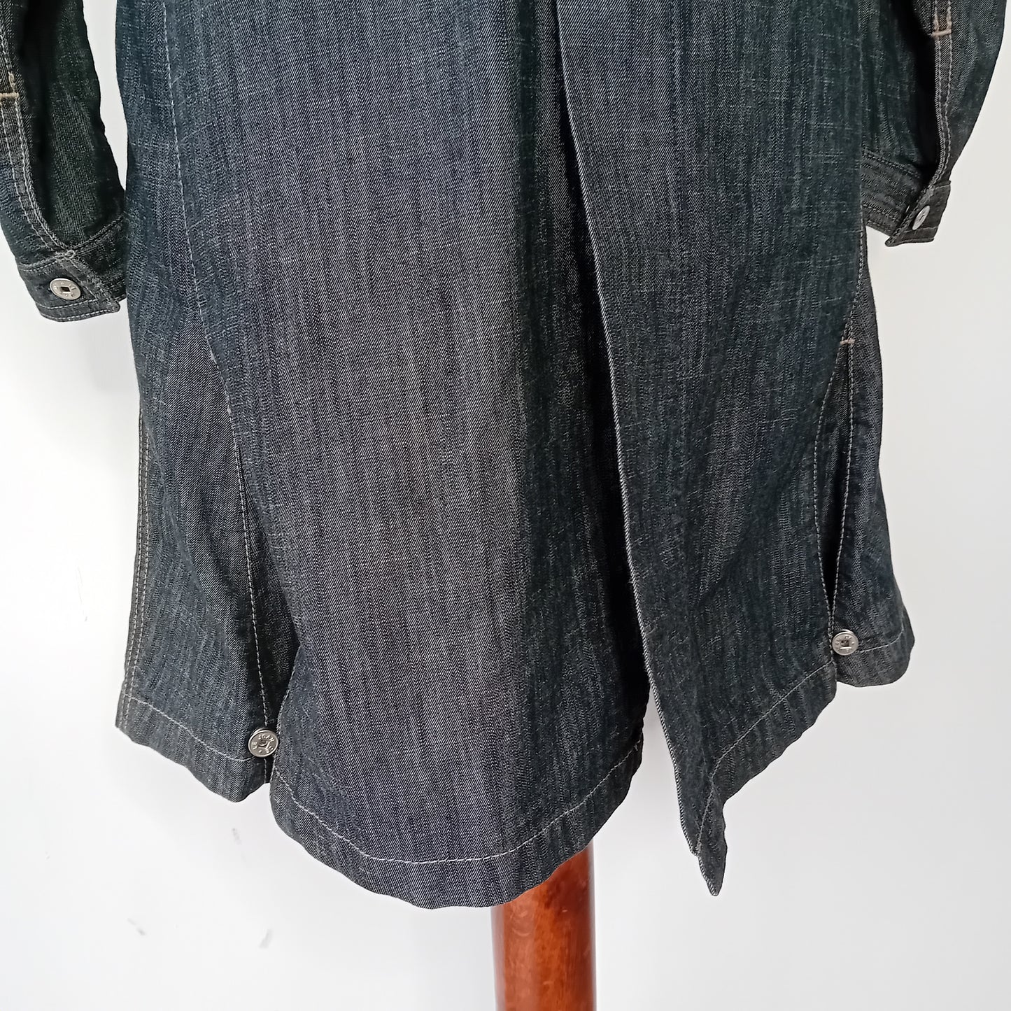 Trench in denim Marithé François Girbaud