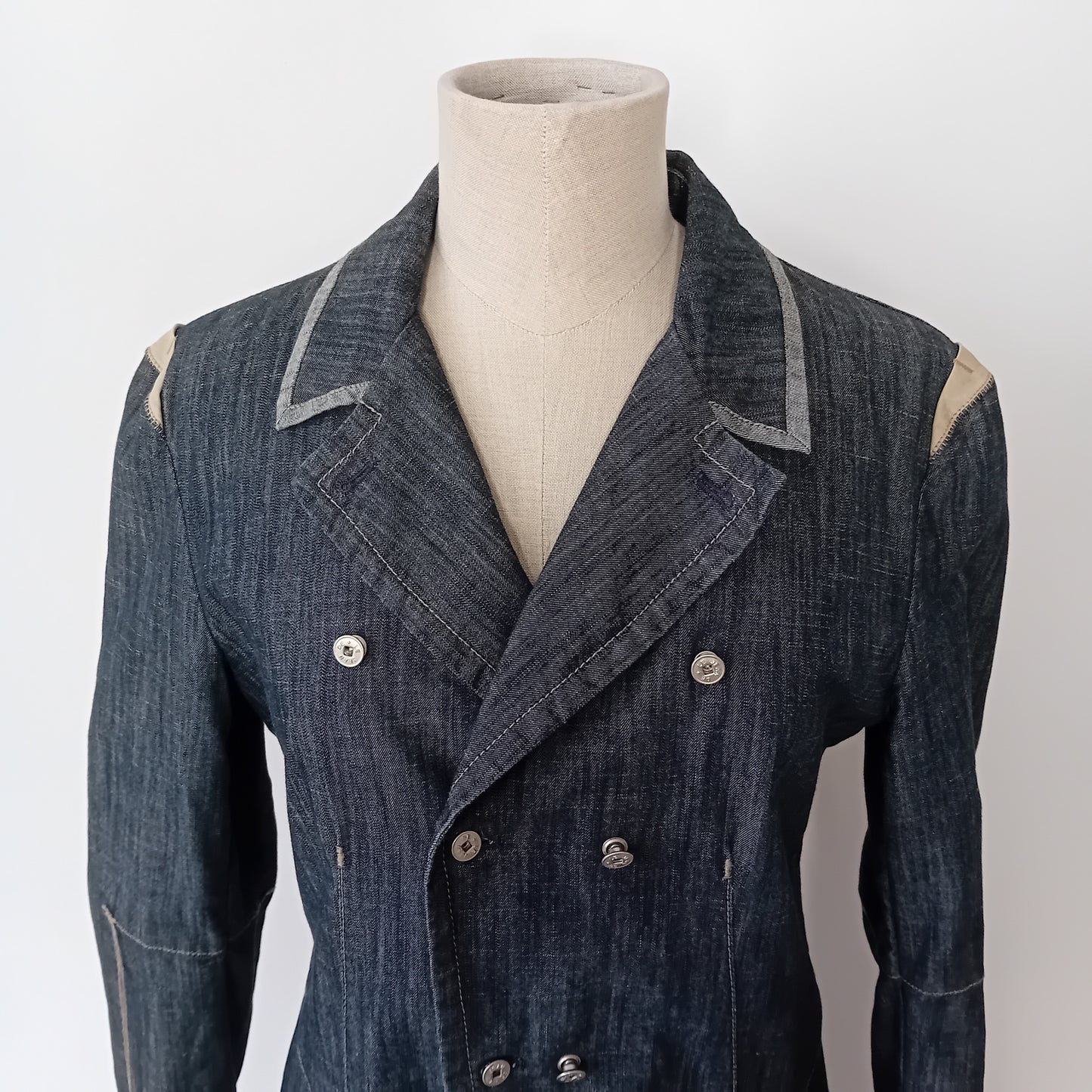 Trench in denim Marithé François Girbaud