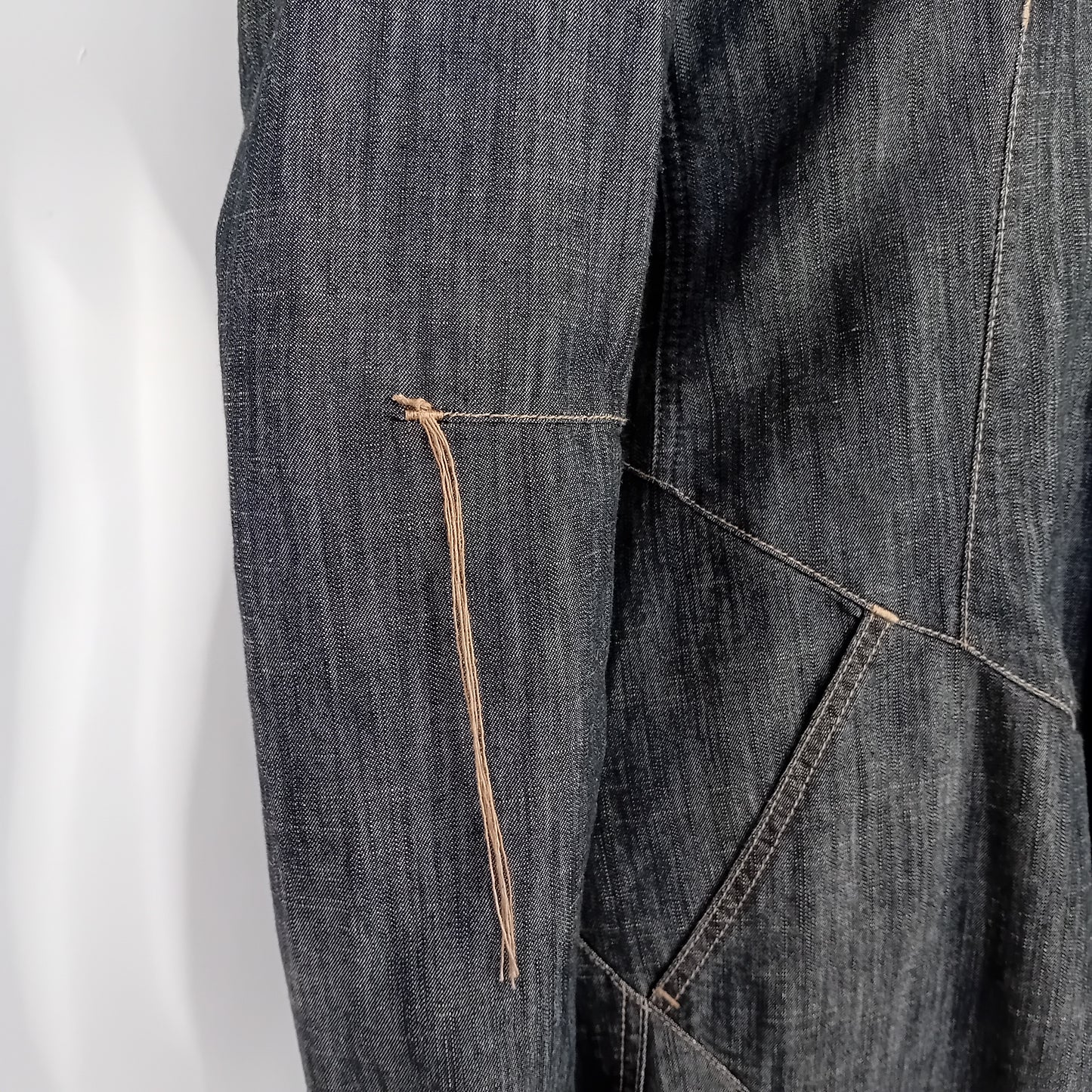 Trench in denim Marithé François Girbaud