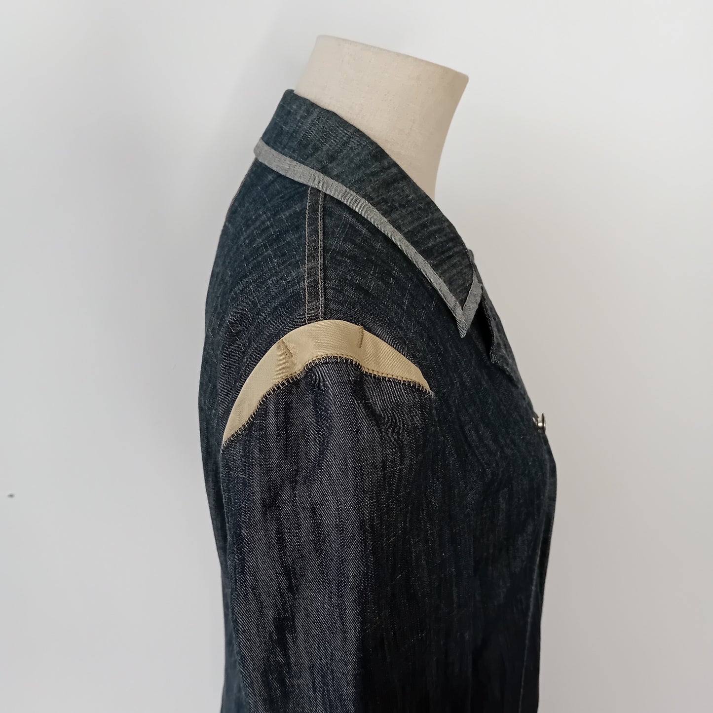 Trench in denim Marithé François Girbaud