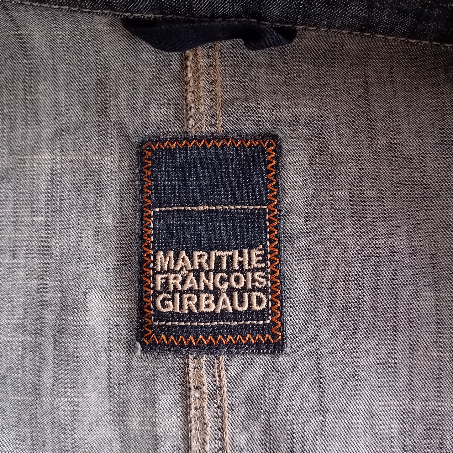 Trench in denim Marithé François Girbaud