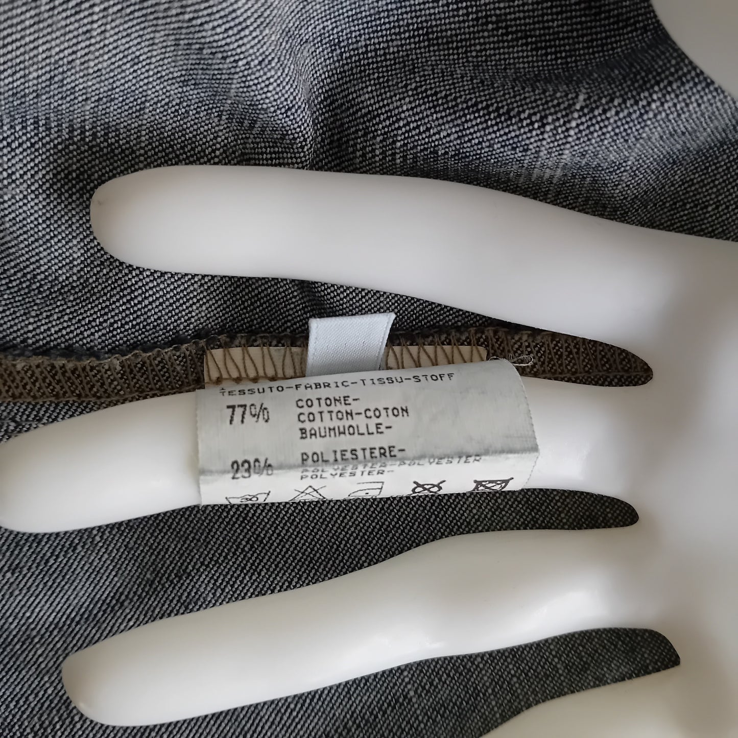 Trench in denim Marithé François Girbaud