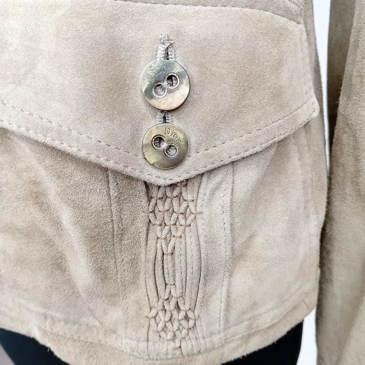 Christian Dior giacca di pelle