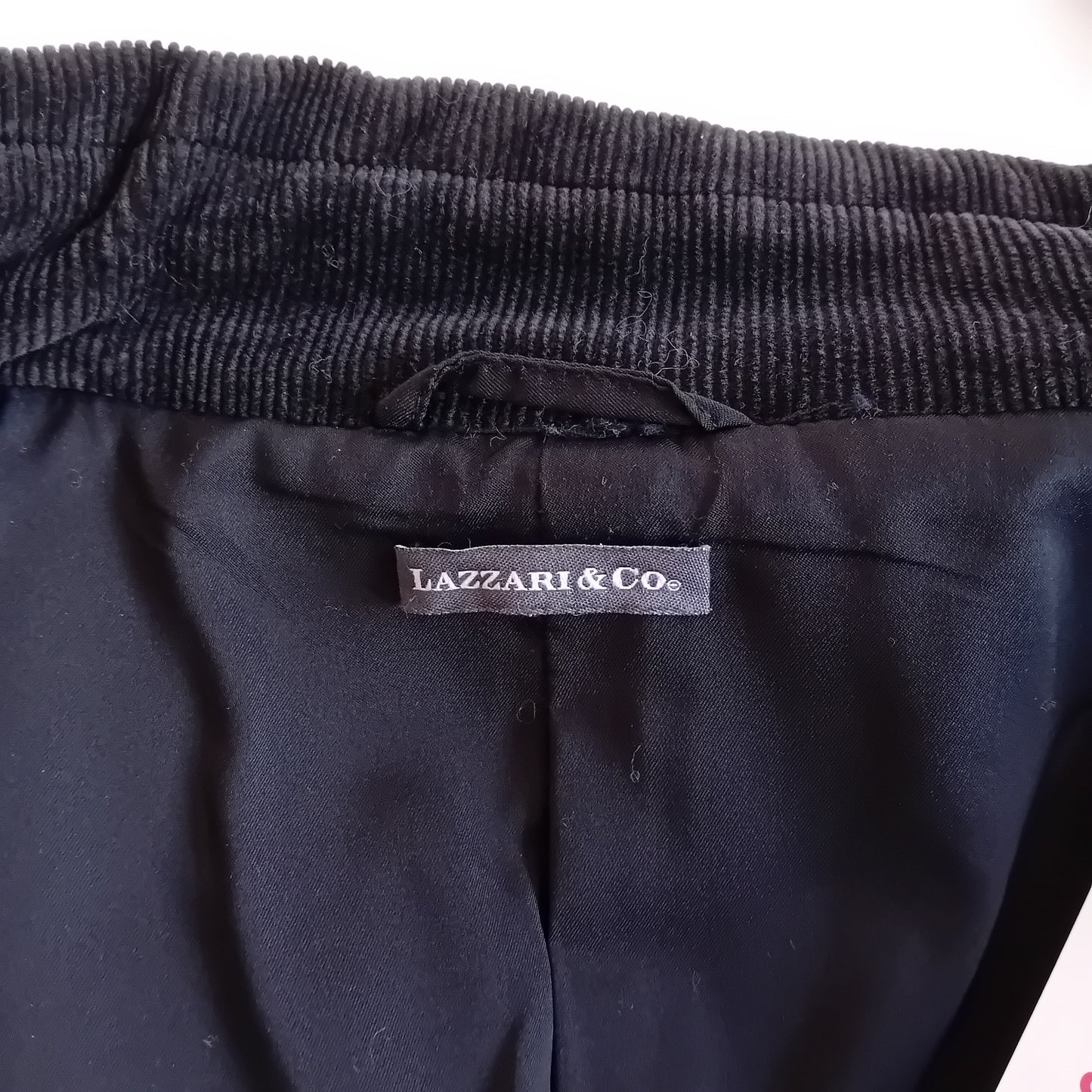 Giacca doppio petto in velluto LAZZARI & CO.