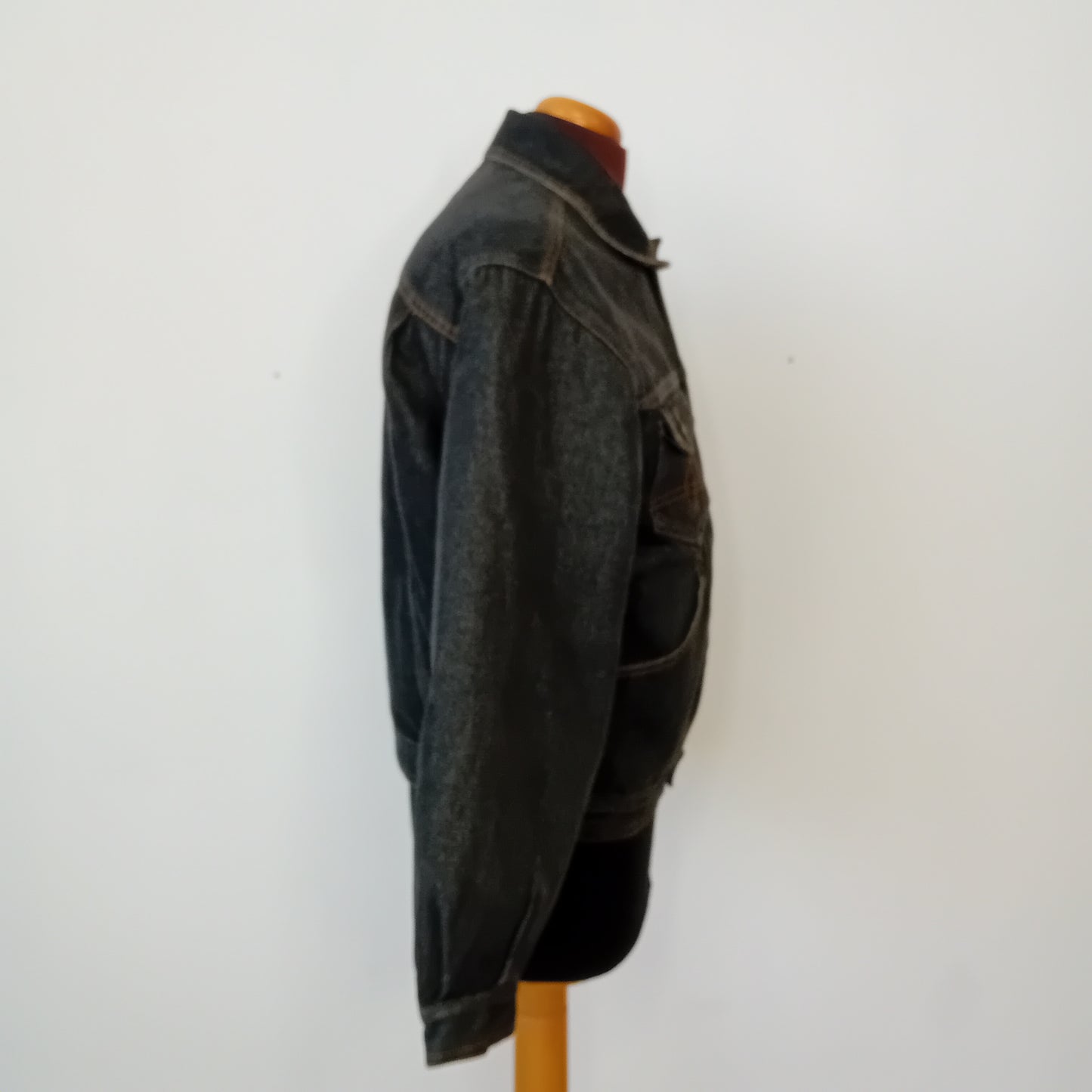 Giacca denim nera