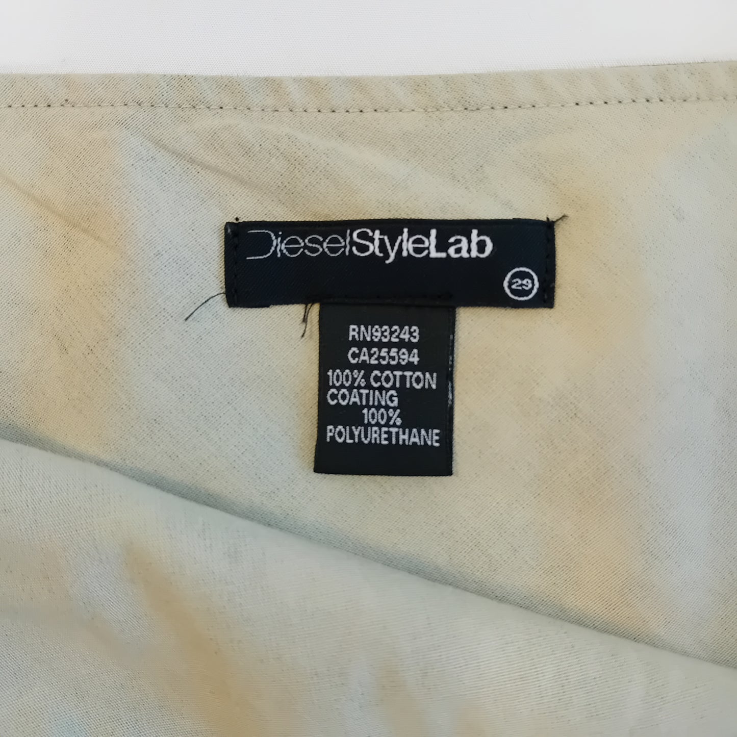 Diesel style lab skirt