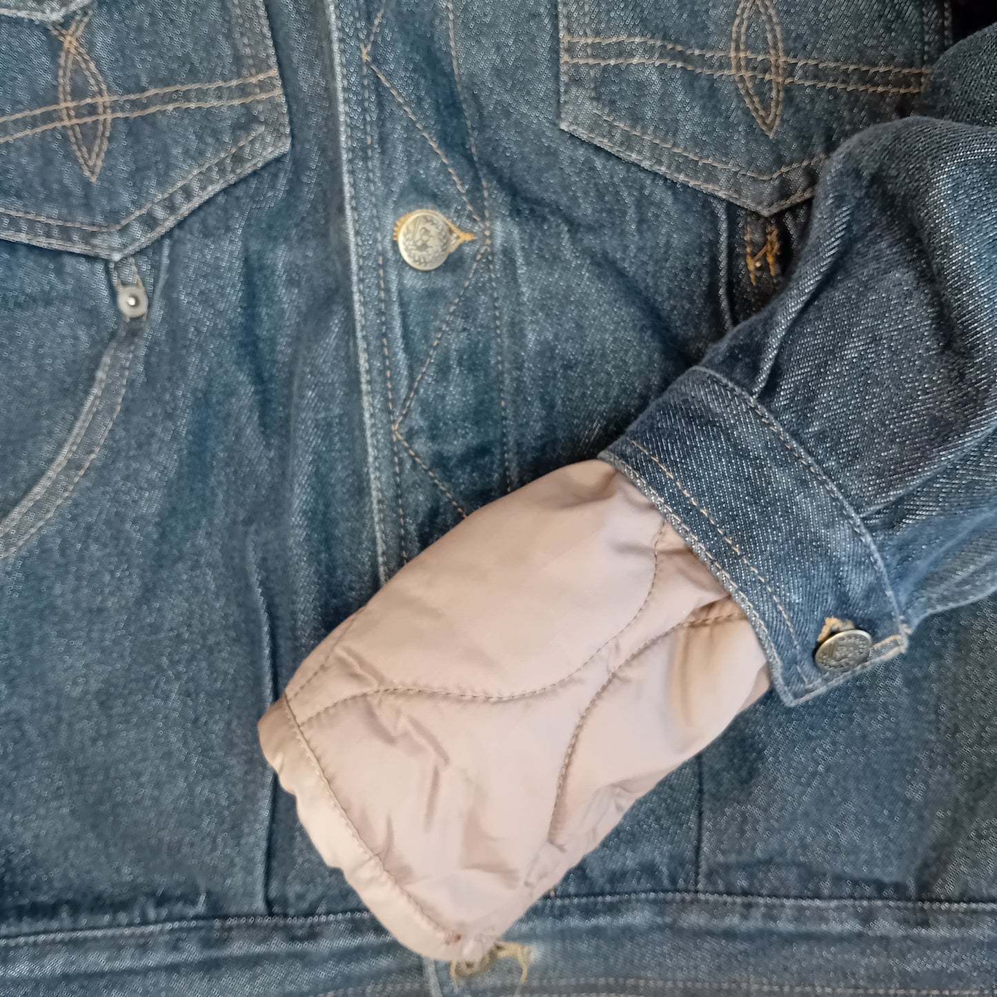 Giacca denim nera