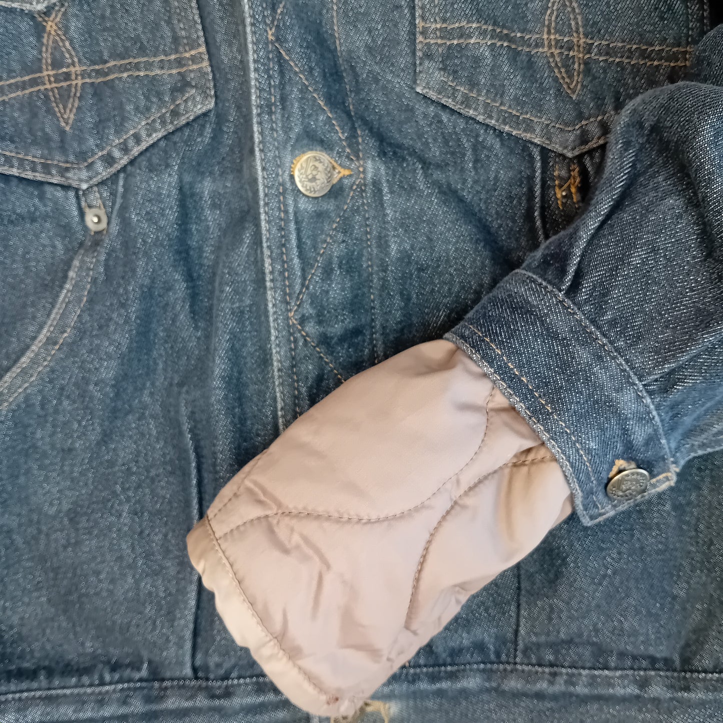 Giacca denim nera