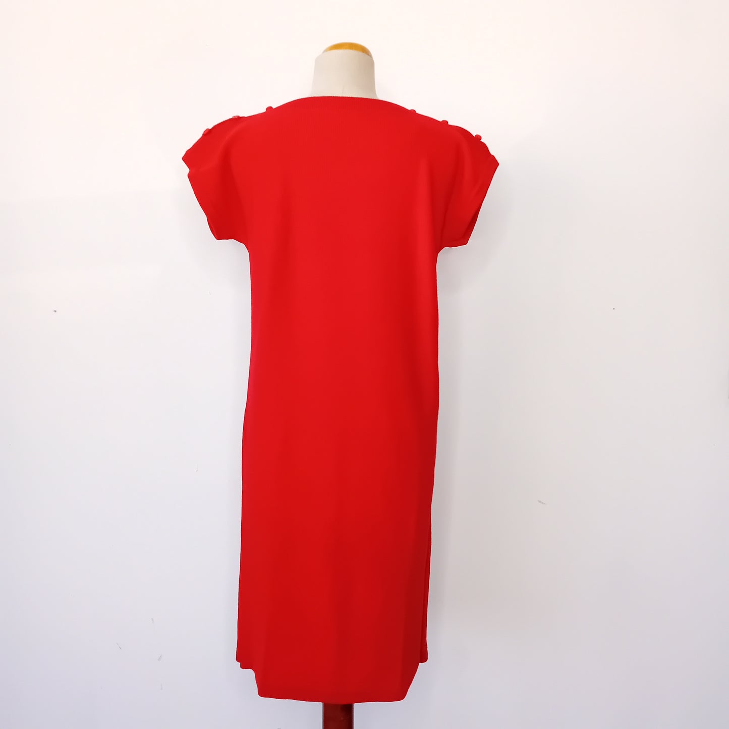 Abito rosso maglina