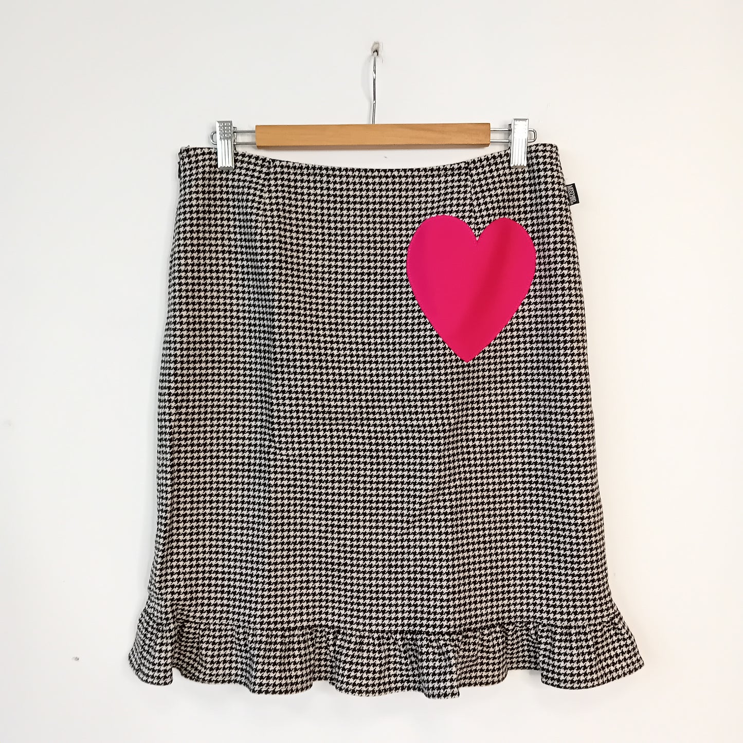 Gonna MOSCHINO Jeans in lana pied-de poule