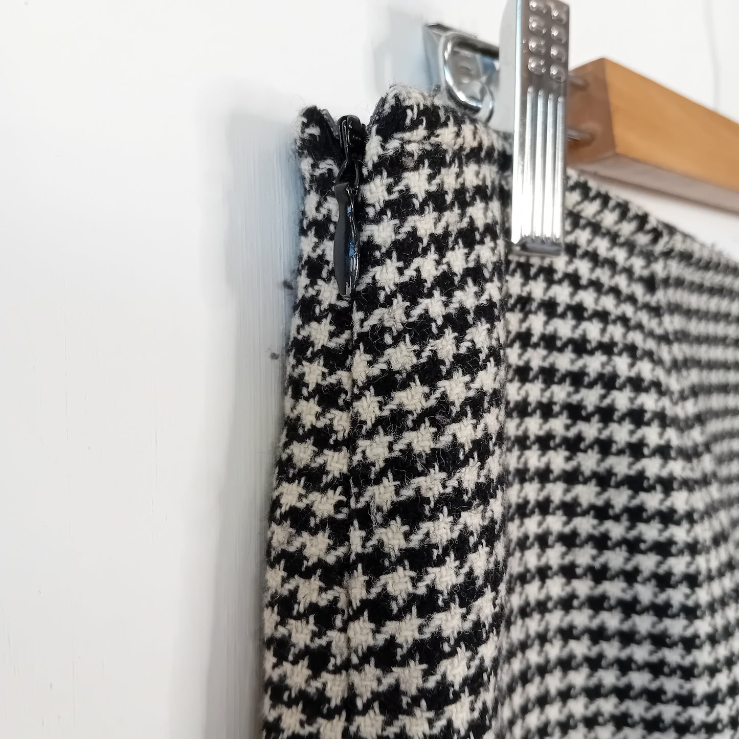 Gonna MOSCHINO Jeans in lana pied-de poule