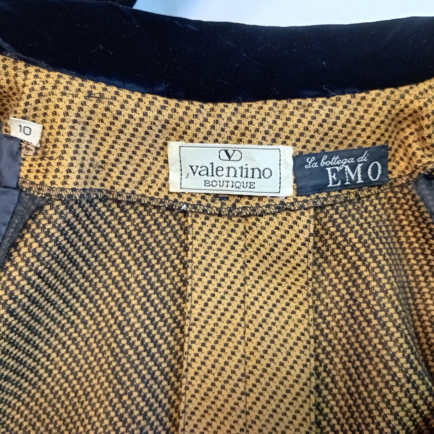 Abito vintage Valentino giallo