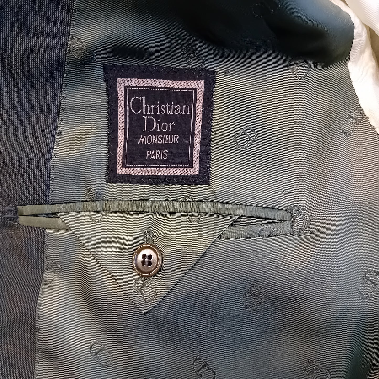 Blazer Christian Dior monsieur grigio