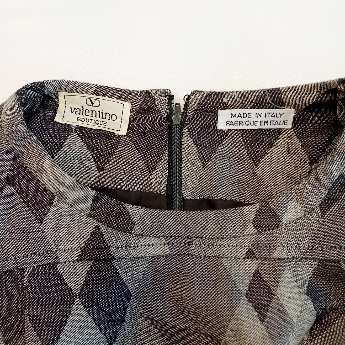 Abito grigio vintage Valentino Boutique