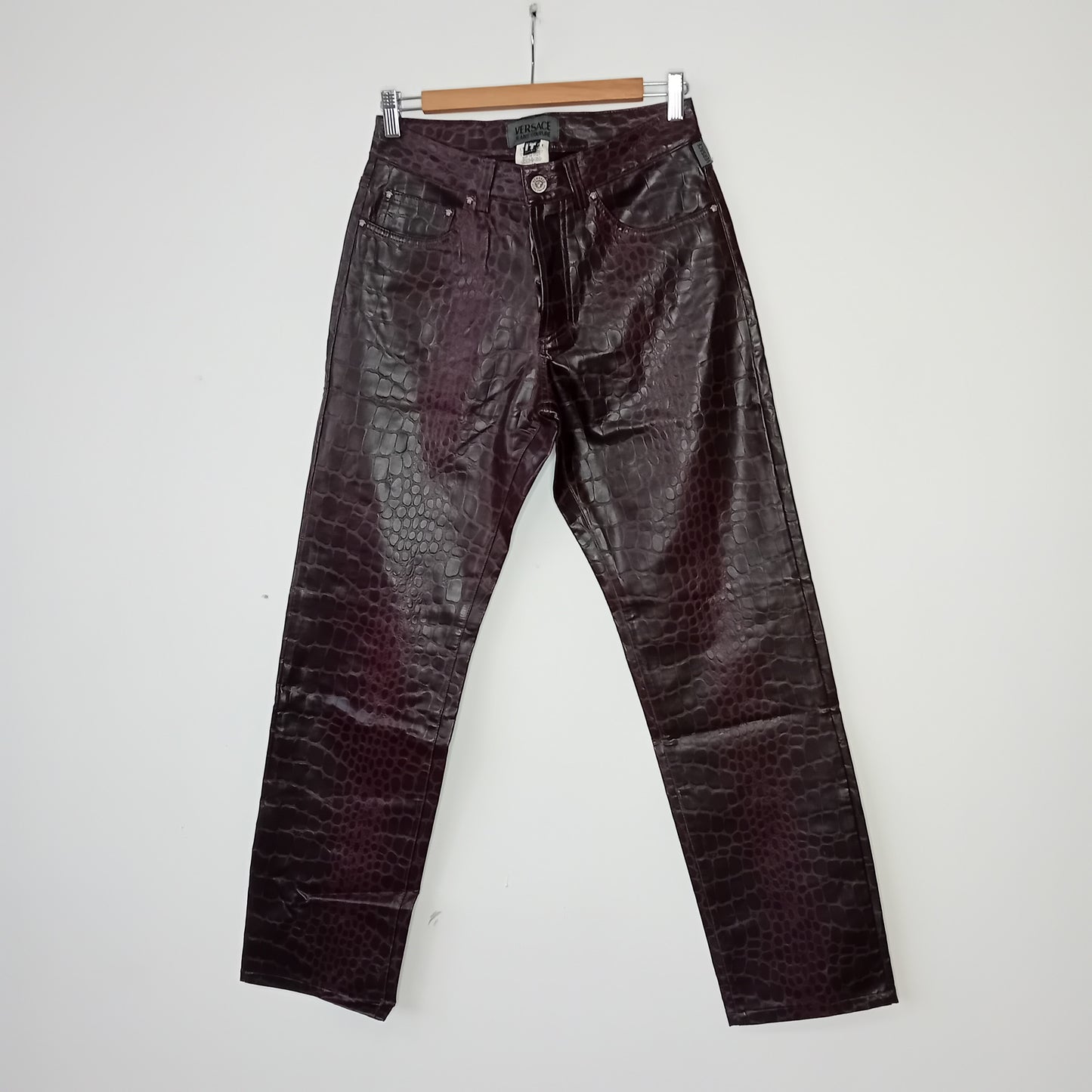Versace purple pants
