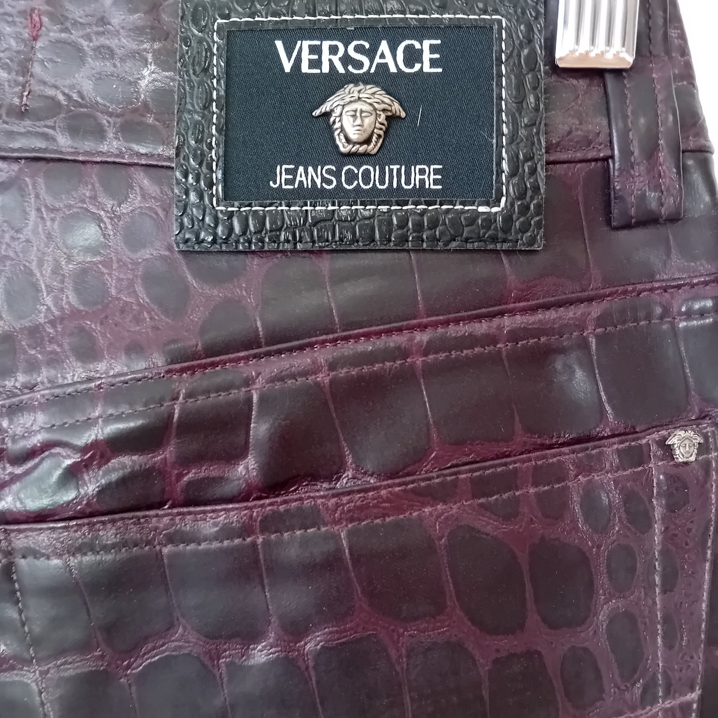 Versace purple pants