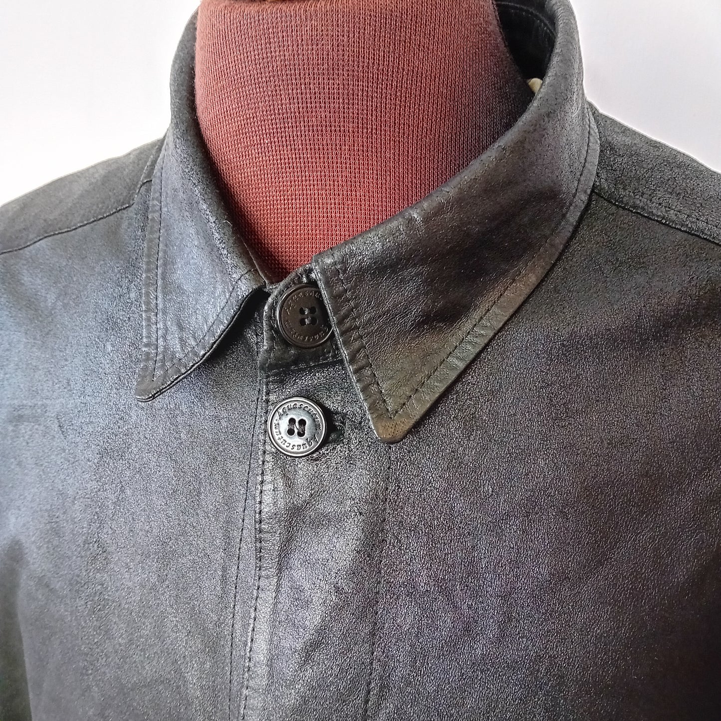 Aquascutum leather jacket