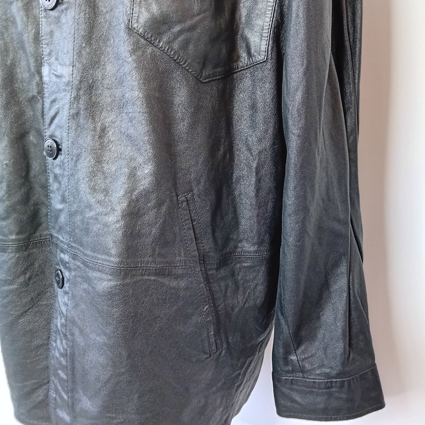 Aquascutum leather jacket
