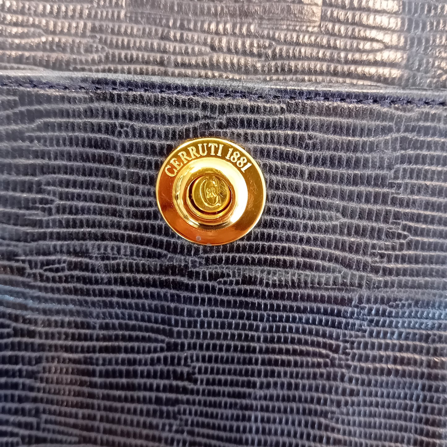 Borsa blu Cerruti