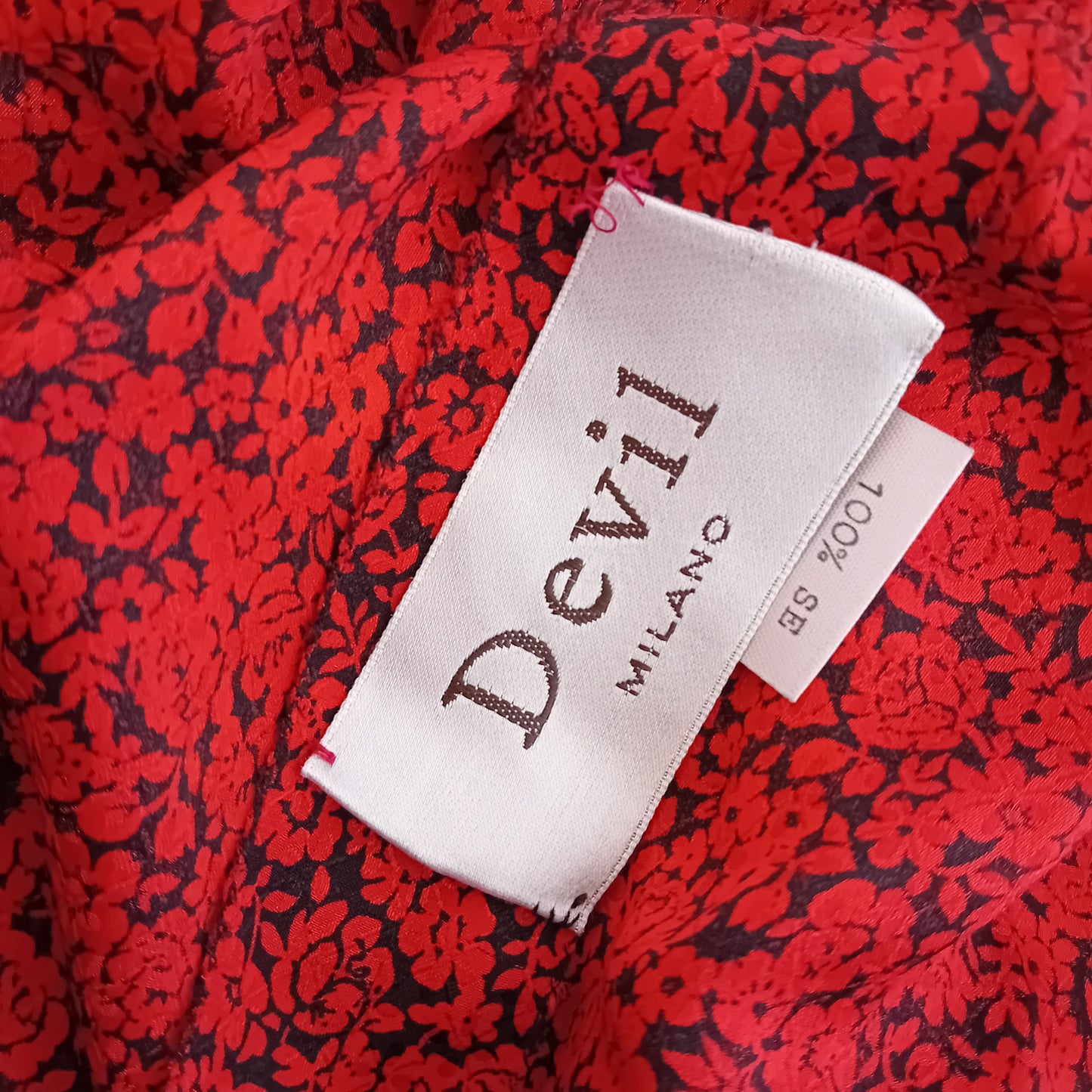 Devil red dress