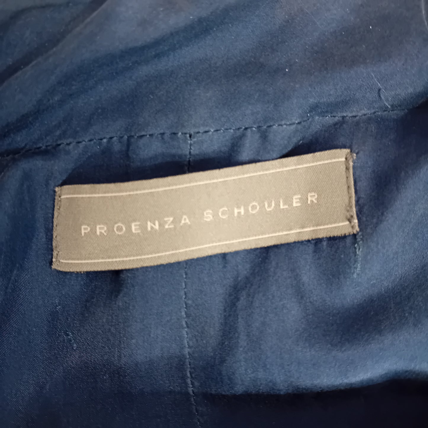 Proenza Schouler denim dress