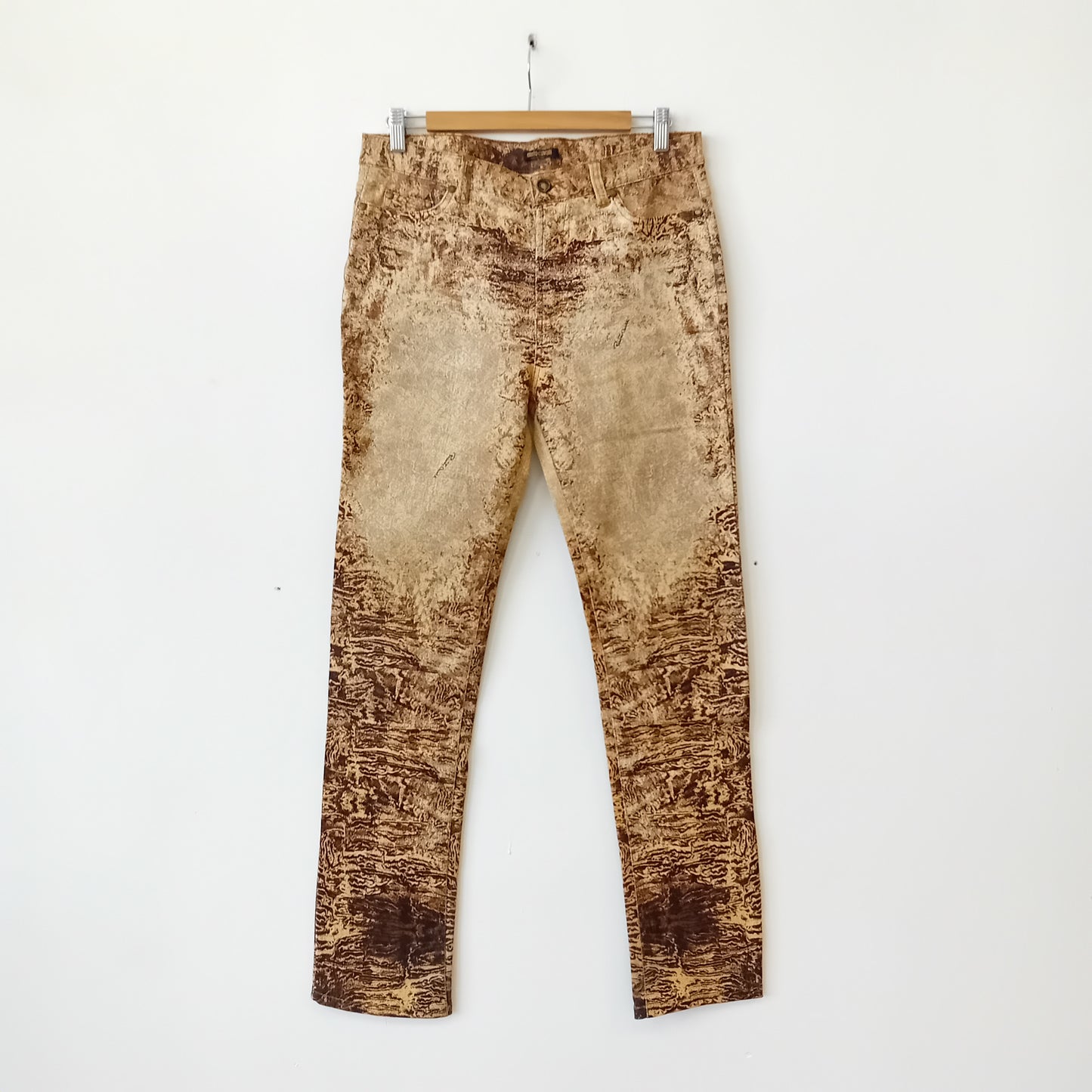 Roberto Cavalli brown denim