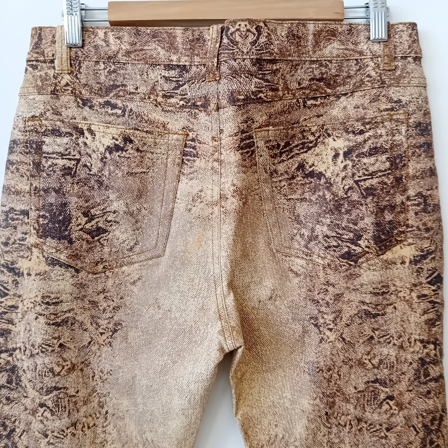 Roberto Cavalli brown denim