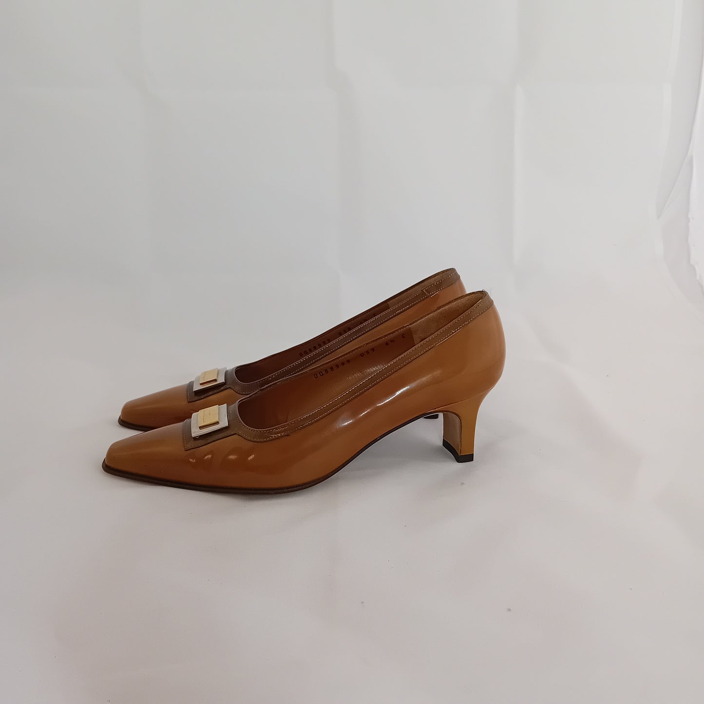 Ferragamo mostard ballerinas