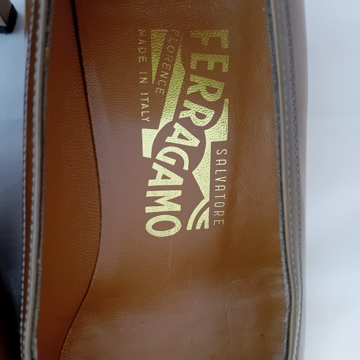 Ferragamo mostard ballerinas