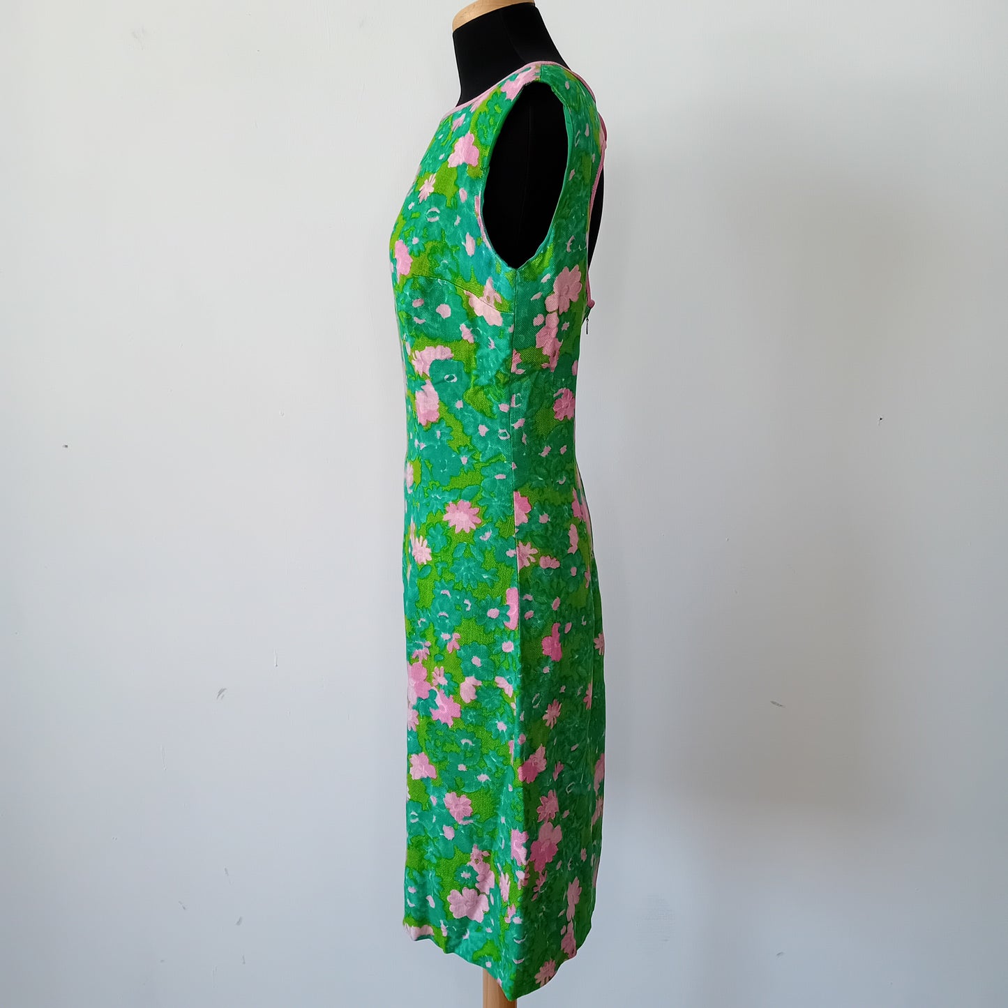 Green flower dress