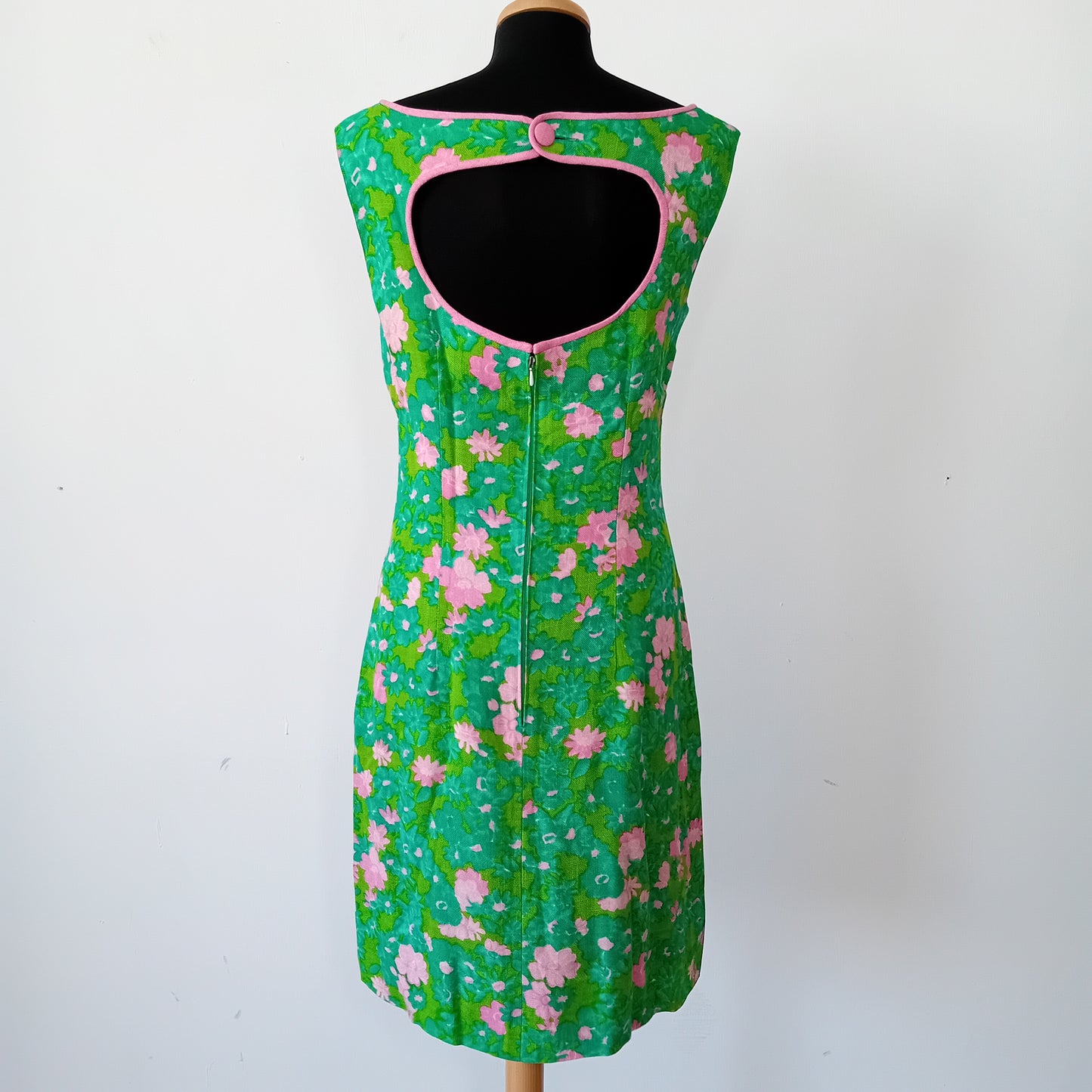 Green flower dress