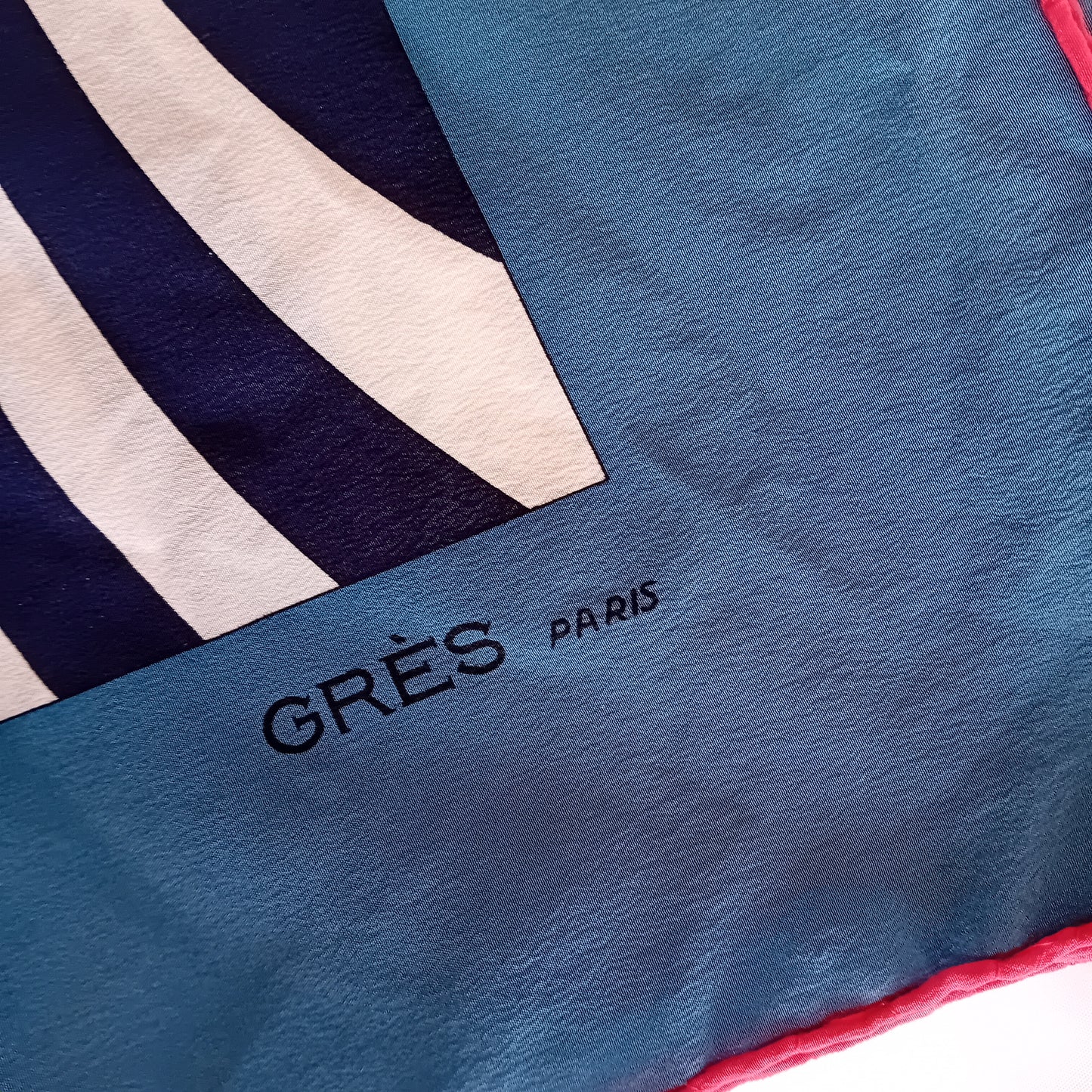 Foulard vintage GRES Paris