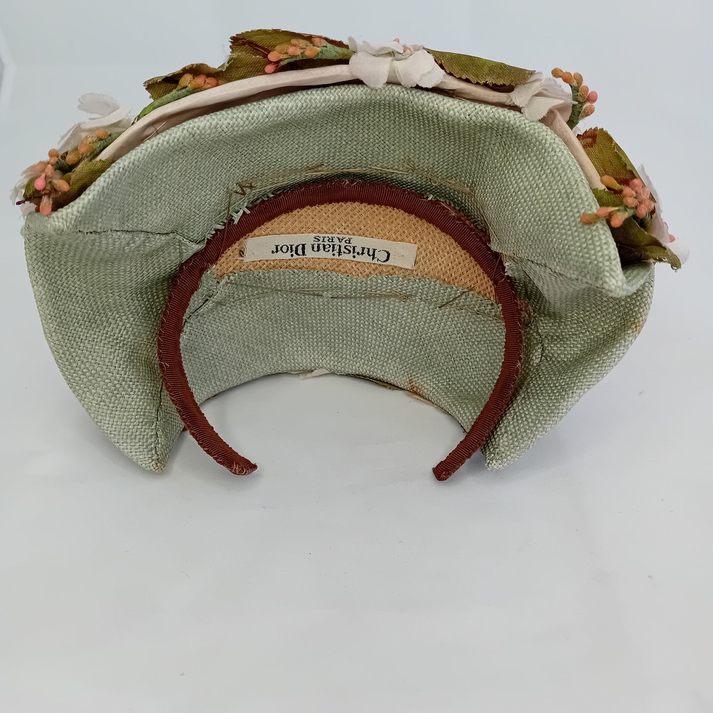 Dior flower hat