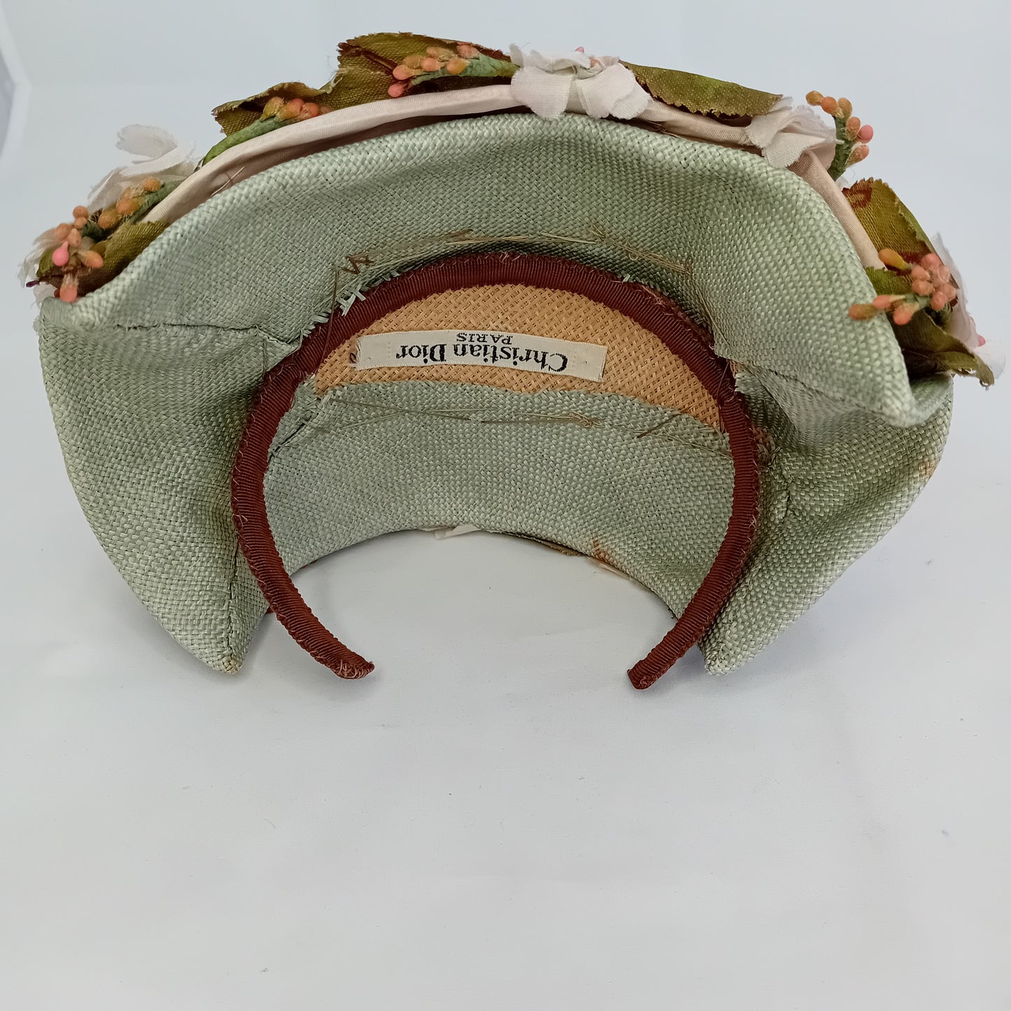 Dior flower hat