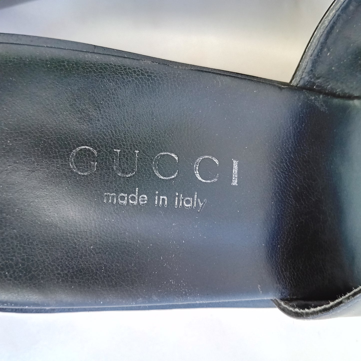 Gucci black sandals